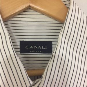 Mens Canali Button down shirt.